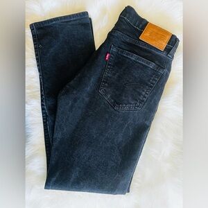 Levi's 502 Premium  Men's Dark Gray Straight Jeans 34 x 34